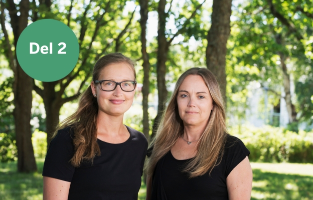 Josefin Malm och Sofie Källhage